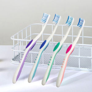 <span class=keywords><strong>Brosse</strong></span> <span class=keywords><strong>à</strong></span> dents manuelle en plastique <span class=keywords><strong>à</strong></span> poils moyens/durs/souples, personnalisable avec logo OEM, pour adultes – Vente en gros 2026 - Product Image 6