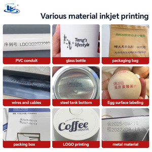 Mini Thermischer Tintenstrahldrucker Tragbarer Drucker für Flexible Medien Hochauflösende Wasserbasierte Tinte für Fast-Food-Verpackungsetiketten Hochgeschwindigkeit - Product Image 5