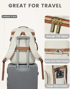 LOVEVOOK Borsa da Viaggio Multifunzionale alla Moda, Grande 40L, Set da 4 Pezzi, Zaino da Viaggio Outdoor Alla Moda per Donne - Product Image 4