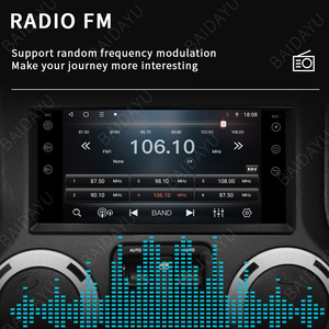 Stereo mobil 7 inci 2 + 32GB, Stereo dan Audio mobil navigasi Gps kendaraan panduan umum terpasang di kendaraan - Product Image 5