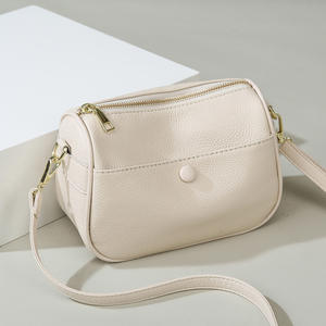 Bolso de Mano de Cuero Genuino para Mujer, Estilo 2026, Bolso Bandolera de Cuero Suave, Bolso Versátil de Piel de Vaca de Primera Capa - Product Image 1