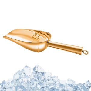 Pelle à glace en acier inoxydable plaqué titane PVD, écologique, pour farine et céréales, pour <span class=keywords><strong>Cys</strong></span> - Product Image 3