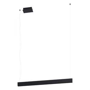 Lampadario LED TERMINI NERO H. 150CM - 33/15.5W 4200/1900lm 3000K - Product Image 1