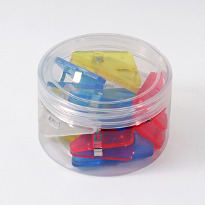 <span class=keywords><strong>Clips</strong></span> de coin de livre en plastique Foska pour le bureau et les étudiants, <span class=keywords><strong>clips</strong></span> de coin de livre triangulaires colorés pour l'organisation des documents - Product Image 6