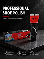 Cire de polissage Jin Yang Matte Bright Conversion pour sandales en cuir véritable vintage, améliore les surfaces ternes, nettoyage facile, en boîte