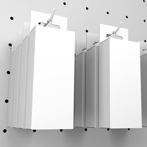 Popular Peg <b>Hooks</b> for Supermarket Store <b>Shelf</b> Slat Wall Organizer Metal Pegboard Display <b>Hooks</b> - Product Image 3