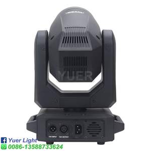Doally Beam Moving Head Light 200W LED Dual Color Disco Stage Light with Rotating <b>Prisms</b> for DJ Party - Product Image 6