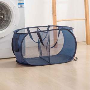 <b>Foldable</b> Pop up <b>Laundry</b> <b>Basket</b> Mesh Collapsible <b>Laundry</b> Hamper for Bedroom Dorms - Product Image 6