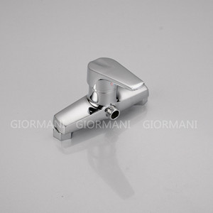 ก๊อกน้ำฝังผนังทองเหลือง รุ่น G6048 แบบก้านเดียว วาล์วเซรามิก ผสมน้ำร้อนน้ำเย็น สำหรับอาบน้ำ - Product Image 4