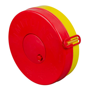 Cinta de Advertencia de 2 Pulgadas de Ancho, Retráctil, de Polietileno, Cumple con OSHA, para Uso en Construcción - Product Image 1