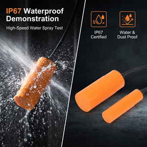 Capteur capacitif KB5004 M34, 3 fils, PNP NO, capteur de niveau 2 fils, 20-250VAC, pour matériaux <span class=keywords><strong>en</strong></span> poudre et liquides, remplacement - Product Image 3