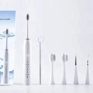 Brosse à dents électrique sonique automatique rechargeable par USB multifonctionnelle portable pour adultes à poils doux IPX7 50 jours d'autonomie pour hommes - Product Image 3