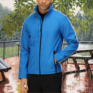 Veste matelassée imperméable décontractée à logo personnalisé brodé, unisexe, sport, fitness, course à pied, randonnée, fermeture éclair intégrale, haute qualité - Product Image 2
