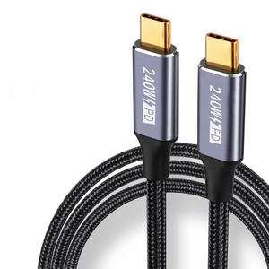 Cáp dữ liệu 5A pd240w loại C sạc nhanh C đến C cáp cho máy tính máy in MacBook & Máy quét mã vạch - Product Image 5