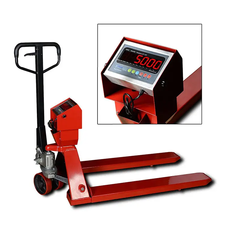 Manual hydraulic BF pump 2T hand pallet truck with scale