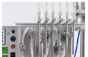 Bomba Magnética de Sobremesa de 6 Cabezales y Acero Inoxidable 316 para Dispensar Líquidos Finos, Perfume, Alcohol, Solvente - Product Image 5