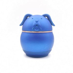 New Arrival 4-Layers Metal Zinc Alloy Tobacco Animal Shape Grinder <b>Herb</b> Mill Smoke Grinder - Product Image 4