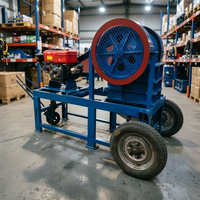 Concasseur à mâchoires compact PE150X250 à moteur AC, haute performance, pour le concassage de roches, de pierres, l'exploitation minière, les carrières, le traitement du gravier et des agrégats