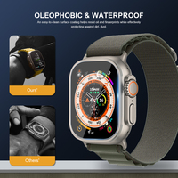 Protecteur d'écran en verre trempé anti-rayures 3D pour Apple Watch Series 10 9 8 7 49mm 46mm 45mm 44mm 42mm 41mm
