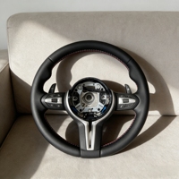 Volant en cuir M en gros, compatible avec BMW F30 F10 F15 F36 F01 F20 F22 F25 F31 F32 M3 M4 M5 E70 E71 E90