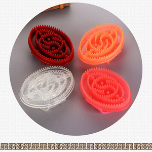 Silicon Meridian Massage <b>Brush</b> 15x9cm Gua Sha Tool For Body Health Massage - Product Image 5