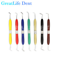 Kit d'instruments de restauration dentaire en résine composite Greatlife, outils manuels pour la restauration dentaire clinique et le remplissage des caries