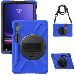 Funda Híbrida NJCASE con Soporte para Lápiz y Correa Cruzada para <span class=keywords><strong>Samsung</strong></span> <span class=keywords><strong>Galaxy</strong></span> <span class=keywords><strong>Tab</strong></span> S10 <span class=keywords><strong>Ultra</strong></span> - Product Image 6