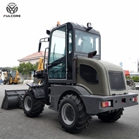 CE-Zertifizierter Diesel-Lader FULCORE mit Festspindelgetriebe und Power-Shift-System, Robuste Konstruktion für Erdbewegungsarbeiten, Radlader