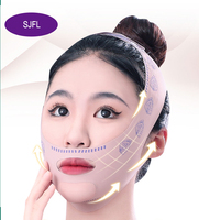 Sangle de Soin Anti-rides Respirante pour le Visage, Bandeau Amincissant en V pour le Visage