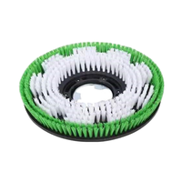 Disque de brosse de nettoyage de sol en nylon multicolore avec support de fixation, pièces de rechange pour équipement de lavage de sol commercial