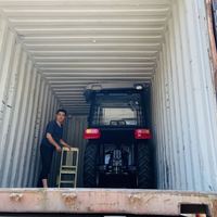 Tracteur à roues 4 WD, 45hp, fabriqué en chine, avec cabine, livraison gratuite