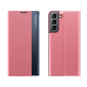 Offre Spéciale Pliable Stand <span class=keywords><strong>Clear</strong></span> <span class=keywords><strong>View</strong></span> Flip Couverture En Cuir Pour Samsung Galaxy <span class=keywords><strong>S22</strong></span> SANS FIL Chargeur Téléphone Cas - Product Image 1