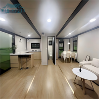 Casa Prefabbricata Modulare Personalizzabile 20Ft 40Ft Espandibile, Container Abitativo Portatile, Alloggio Ausiliario