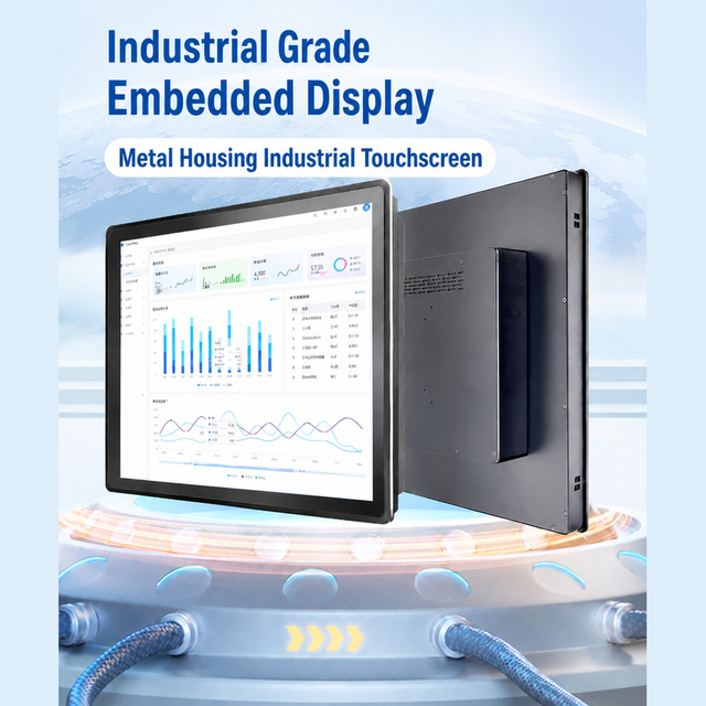 Custom Touch Screen Manufacturer Outdoor Monitor High Brightness Touch Monitor IP65 Waterproof Industrial Touch Screen for Kiosk