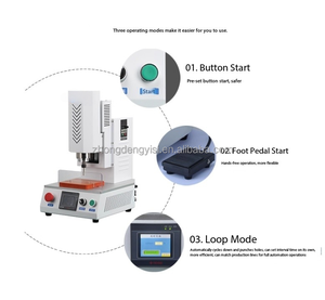 Semi-Automatic Plastic Film Paper Hole <b>Punch</b> <b>Machine</b> Paper Card Board Punching <b>Machine</b> for Trims Hole Puncher - Product Image 3