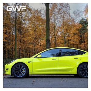 GWFILM TPU Verde Ácido para Automóviles, 7.5 Mil, Antiarañazos, Protección UV, Resistente a Pinchazos, PPF Autoregenerable, Aplicación en Húmedo - Product Image 5