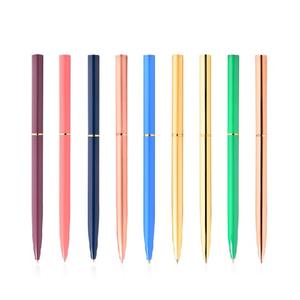 ปากกาลูกลื่นโลหะทรงตรง Bonvada BW-MPH01 แบบไม่มีคลิป พิมพ์โลโก้ได้ตามต้องการ หมึกสีน้ำเงิน/ดำ สำหรับธุรกิจ ขายส่ง - Product Image 2