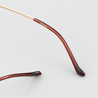 Lunettes optiques demi-cerclées en titane pur massif incrustées de diamants, durables, ovales, pour hommes, femmes, adultes, toutes formes de visage, livraison rapide