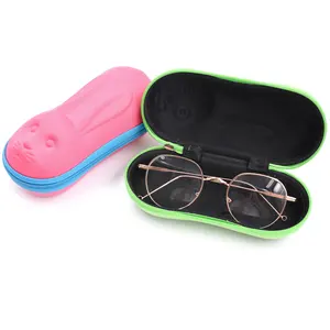 Bestpackaging Cute Eyeglasses Case personalizado conejo gafas de sol embalaje niños Eva gafas caso con cremallera