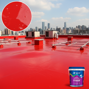 طلاء حديث من البولي يوريثان المنقول بالماء لسقف المباني السكنية القديمة-سائل قوي للغاية ومتين وصادق للبيئة - Product Image 4