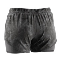 Offre Spéciale entraînement séchage rapide vêtements de sport doublé entraînement Yoga femmes 2 en 1 Flowy Gym Shorts