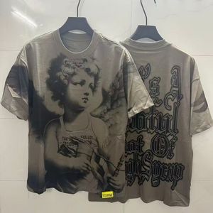 C'est vraiment beaucoup <span class=keywords><strong>de</strong></span> sirop contre la toux ! T-<span class=keywords><strong>shirt</strong></span> à manches courtes avec imprimé graphique <span class=keywords><strong>de</strong></span> style américain pour l'été, pour hommes et femmes - Product Image 5