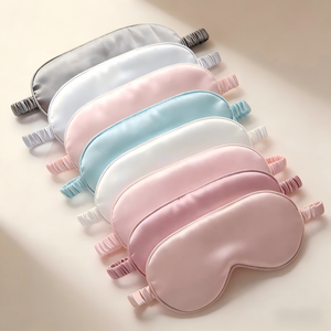 ODM Hot Selling Double-Sided Simulated Silk Eye Mask <b>Light</b>-Proof and Non-pressing Adjustable <b>Sleeping</b> Eye Masks with Custom Logo - Product Image 1