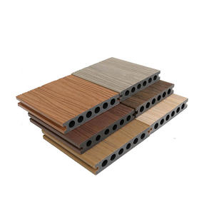 CE certificato UV-stabile WPC Decking Design moderno legno composito di plastica <span class=keywords><strong>per</strong></span> giardino esterno a due colori ad alta resistenza impermeabile - Product Image 5