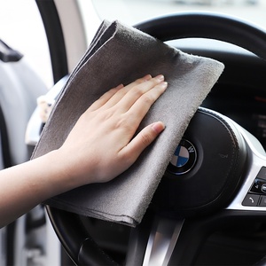 Serviettes multifonctions en microfibre à découpe ultrasonique pour pare-brise <span class=keywords><strong>de</strong></span> voiture et vitres domestiques – Vente en gros à prix réduit - Product Image 4