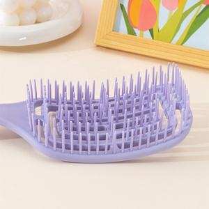 Oem/odm לוגו מותאם אישית שיניים גמישות מעוגל מברשת שיער סלון פרימיום כלי שיער רטוב מברשת מעוף dangling - Product Image 4