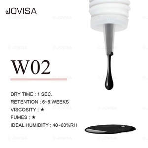 Pegamento para extensiones de pestañas JOVISA, exclusivo para distribuidores, sin alcohol, de secado rápido, ofrece una retención de 6 a 8 semanas. - Product Image 5