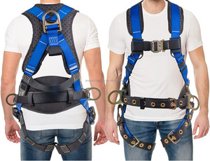 Arnés de Seguridad de Cuerpo Completo con Doble Cordón de 5 Puntos, Arnés de Seguridad Industrial para Trabajo de Construcción, Protección Contra Caídas - Product Image 5