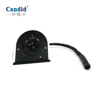 Système de moniteur de caméra à vue surround grand angle à 180 degrés à double objectif avec résolution 4K pour la vue à vol d'oiseau RV