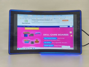 เครื่องเกมอาร์เคดจอมอนิเตอร์ FHD ขนาด1920x1080ขนาด23.8นิ้วหน้าจอสัมผัสแบบมัลติฟังก์ชั่นพร้อมไฟ RGB - Product Image 2